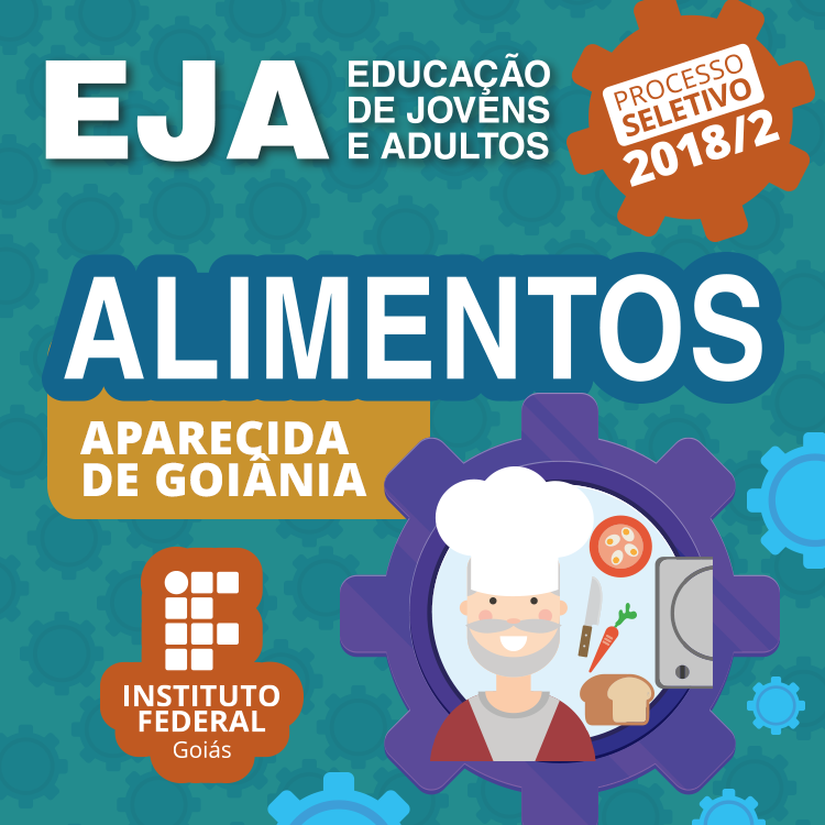 Em Aparecida de Goiânia são oferecidas 36 vagas para o curso Técnico Integrado em Alimentos